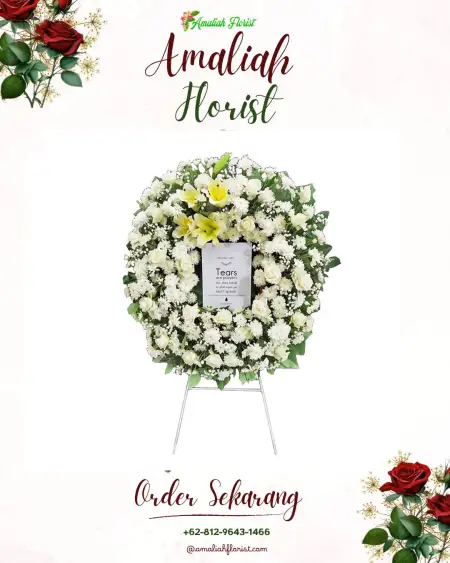 Krans Bunga Duka Danau Paris