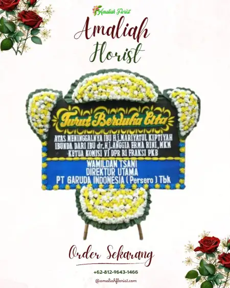 Papan Bunga Duka Danau Paris